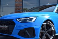 USED 2020 20 AUDI S4 AVANT 3.0 TDI V6 Black Edition Estate 5dr Diesel Tiptronic quattro Euro 6 (s/s) (347 ps) COMFORT & SOUND / TURBO BLUE