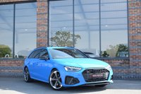 USED 2020 20 AUDI S4 AVANT 3.0 TDI V6 Black Edition Estate 5dr Diesel Tiptronic quattro Euro 6 (s/s) (347 ps) COMFORT & SOUND / TURBO BLUE
