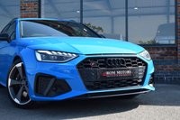 USED 2020 20 AUDI S4 AVANT 3.0 TDI V6 Black Edition Estate 5dr Diesel Tiptronic quattro Euro 6 (s/s) (347 ps) COMFORT & SOUND / TURBO BLUE