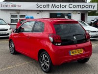 USED 2016 16 PEUGEOT 108 1.2 PureTech Allure Hatchback 3dr Petrol Manual Euro 6 (82 ps) Reverse cam, Bluetooth,air con
