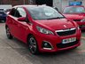 USED 2016 16 PEUGEOT 108 1.2 PureTech Allure Hatchback 3dr Petrol Manual Euro 6 (82 ps) Reverse cam, Bluetooth,air con