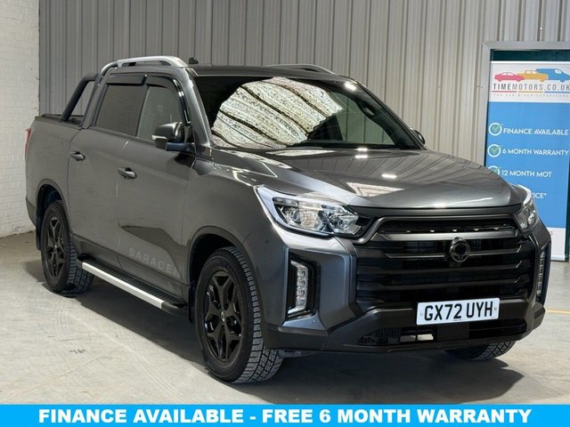 View our Ssangyong Musso 2.2D Saracen Pickup Double Cab 4dr Diesel Auto 4WD Euro 6 (181 ps)