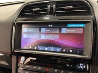 USED 2016 66 JAGUAR F-PACE 3.0 D300 V6 S SUV 5dr Diesel Auto AWD Euro 6 (s/s) (300 ps) Striking Glacier Metaliic , Jet / Pimento Red Full Leather Interior, Cruise Control, Heated Seats , Meridan Sound ,  Power Tailgate, High Specification