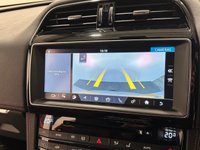 USED 2016 66 JAGUAR F-PACE 3.0 D300 V6 S SUV 5dr Diesel Auto AWD Euro 6 (s/s) (300 ps) Striking Glacier Metaliic , Jet / Pimento Red Full Leather Interior, Cruise Control, Heated Seats , Meridan Sound ,  Power Tailgate, High Specification