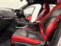 USED 2016 66 JAGUAR F-PACE 3.0 D300 V6 S SUV 5dr Diesel Auto AWD Euro 6 (s/s) (300 ps) Striking Glacier Metaliic , Jet / Pimento Red Full Leather Interior, Cruise Control, Heated Seats , Meridan Sound ,  Power Tailgate, High Specification