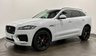 USED 2016 66 JAGUAR F-PACE 3.0 D300 V6 S SUV 5dr Diesel Auto AWD Euro 6 (s/s) (300 ps) Striking Glacier Metaliic , Jet / Pimento Red Full Leather Interior, Cruise Control, Heated Seats , Meridan Sound ,  Power Tailgate, High Specification