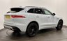 USED 2016 66 JAGUAR F-PACE 3.0 D300 V6 S SUV 5dr Diesel Auto AWD Euro 6 (s/s) (300 ps) Striking Glacier Metaliic , Jet / Pimento Red Full Leather Interior, Cruise Control, Heated Seats , Meridan Sound ,  Power Tailgate, High Specification