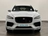 USED 2016 66 JAGUAR F-PACE 3.0 D300 V6 S SUV 5dr Diesel Auto AWD Euro 6 (s/s) (300 ps) Striking Glacier Metaliic , Jet / Pimento Red Full Leather Interior, Cruise Control, Heated Seats , Meridan Sound ,  Power Tailgate, High Specification