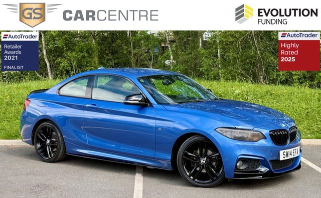 2014 BMW 2 SERIES 2014 2.0 218D M SPORT EURO 6 S S 2DR 7,900 MONTHLY... photo