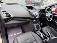 USED 2015 15 FORD KUGA 2.0 TDCI 180 TITANIUM X SPORT 5dr EURO 6 **TOP OF THE RANGE MODEL WITH FULL BLACK LEATHER + PANORAMIC GLASS ROOF** * L&C GROUP SHALL BEAT ANY 'WE BUY CARS VALUATION' FOR YOUR PART EXCHANGE *
