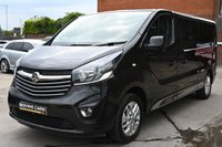 USED 2018 68 VAUXHALL VIVARO 1.6 CDTi 2900 BiTurbo ecoTEC Limited Edition Nav Panel Van 5dr Diesel Manual L2 H1 Euro 6 (s/s) (125 ps) SAT NAV AIR CON SENSORS ALLOYS
