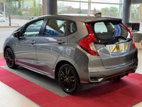 USED 2018 68 HONDA JAZZ 1.5 i-VTEC Sport Navi Hatchback 5dr Petrol Manual Euro 6 (s/s) (130 ps) FRONT AND REAR PARKING SENSORS, CRUISE CONTROL WITH SPEED LIMITER, STEERING WHEEL AUDIO CONTROLS, HONDA CONNECT WITH GARMIN AND NAVIGATION, 16 INCH BERLINA BLACK ALLOY WHEELS