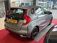 USED 2018 68 HONDA JAZZ 1.5 i-VTEC Sport Navi Hatchback 5dr Petrol Manual Euro 6 (s/s) (130 ps) FRONT AND REAR PARKING SENSORS, CRUISE CONTROL WITH SPEED LIMITER, STEERING WHEEL AUDIO CONTROLS, HONDA CONNECT WITH GARMIN AND NAVIGATION, 16 INCH BERLINA BLACK ALLOY WHEELS