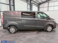USED 2022 72 FORD TRANSIT CUSTOM 2.0 320 EcoBlue Limited Crew Van Auto L2 H1 Euro 6 (170 ps) OVER 200 VANS ON ONE SITE