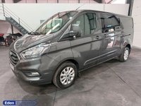 USED 2022 72 FORD TRANSIT CUSTOM 2.0 320 EcoBlue Limited Crew Van Auto L2 H1 Euro 6 (170 ps) OVER 200 VANS ON ONE SITE