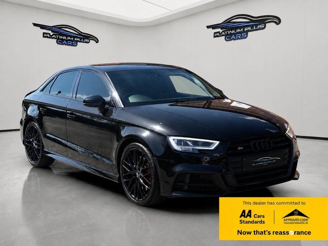 View our Audi S3 2.0 TFSI Black Edition S Tronic quattro Euro 6 (s/s) 4dr