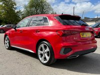 USED 2020 70 AUDI A3 1.4 TFSIe 40 S line Sportback 5dr Petrol Plug-in Hybrid S Tronic auto 13kWh 204 bhp 