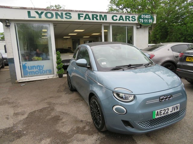 2022 22 Fiat 500e C 42kWh La Prima Convertible 2dr Electric Automatic (118 ps)