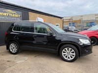USED 2011 11 VOLKSWAGEN TIGUAN 2.0 TDI BlueMotion Tech Match SUV 5dr Diesel Manual 2WD Euro 5 (s/s) (140 ps) F.S.H 12 Service stamps great example