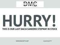 USED 2014 14 DACIA SANDERO STEPWAY 0.9 TCe Laureate Hatchback 5dr Petrol Manual Euro 5 (90 ps) 