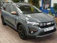 USED 2024 74 DACIA JOGGER 1.6 Hybrid EXTREME MPV 5dr Petrol Hybrid Auto Euro 6 (s/s) (140 ps) 7 SEATS SAT NAV HEATED SEATS PARKING CAMERA CRUISE CONTROL PARKING SENSORS 1 OWNER SERVICE HISTORY WARRANTY
