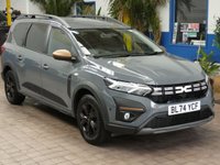 USED 2024 74 DACIA JOGGER 1.6 Hybrid EXTREME MPV 5dr Petrol Hybrid Auto Euro 6 (s/s) (140 ps) 7 SEATS SAT NAV HEATED SEATS PARKING CAMERA CRUISE CONTROL PARKING SENSORS 1 OWNER SERVICE HISTORY WARRANTY