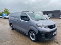 USED 2022 22 PEUGEOT EXPERT 1.5 BLUE HDI PROFESSIONAL PREMIUM LWB 100BHP. METALLIC SILVER. AIRCON. 1 OWNER. PX METALLIC SILVER. L2 LWB. AIRCON. SENSORS. PREMIUM.