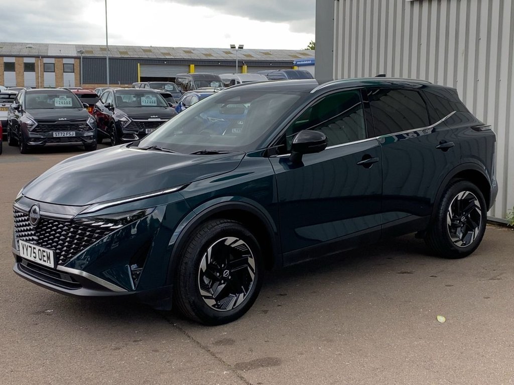 USED 2026 75 NISSAN QASHQAI 1.3 DIG-T MHEV N-Connecta SUV 5dr Petrol Hybrid Manual Euro 6 (s/s) (140 ps) CARPLAY+NAV+CAMERA+1 OWNER+FSH