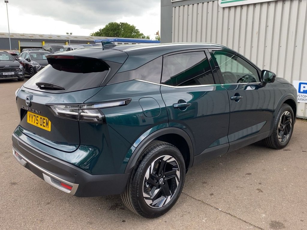 USED 2026 75 NISSAN QASHQAI 1.3 DIG-T MHEV N-Connecta SUV 5dr Petrol Hybrid Manual Euro 6 (s/s) (140 ps) CARPLAY+NAV+CAMERA+1 OWNER+FSH