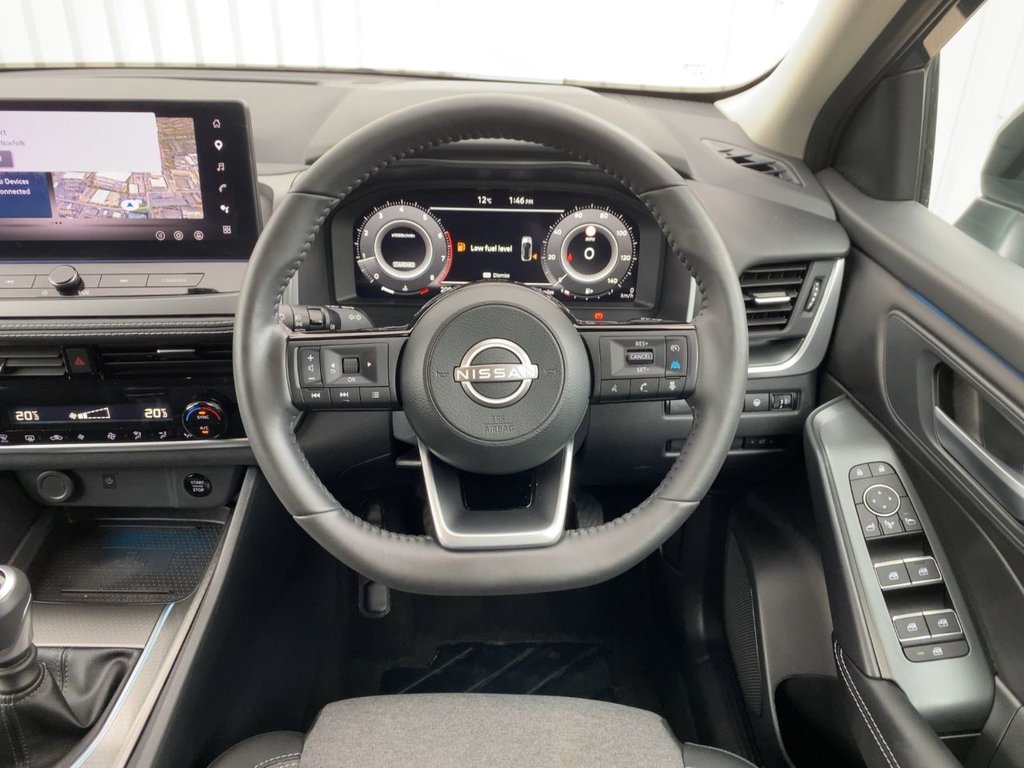 USED 2026 75 NISSAN QASHQAI 1.3 DIG-T MHEV N-Connecta SUV 5dr Petrol Hybrid Manual Euro 6 (s/s) (140 ps) CARPLAY+NAV+CAMERA+1 OWNER+FSH