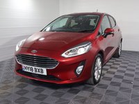 USED 2018 18 FORD FIESTA 1.0T EcoBoost Titanium Hatchback 5dr Petrol Auto Euro 6 (s/s) (100 ps) FULLY LOADED FIESTA NEW MOT SERVICE AND HEALTH CHECKED