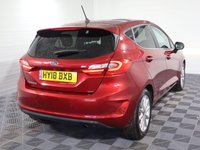 USED 2018 18 FORD FIESTA 1.0T EcoBoost Titanium Hatchback 5dr Petrol Auto Euro 6 (s/s) (100 ps) FULLY LOADED FIESTA NEW MOT SERVICE AND HEALTH CHECKED