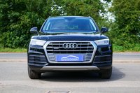 USED 2018 18 AUDI Q5 2.0 TDI Sport SUV 5dr Diesel S Tronic quattro Euro 6 (s/s) (190 ps) MYTHOS BLACK METALLIC PAINTWORK + REVERSE CAMERA + HEATED SEATS + NAV