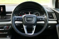 USED 2018 18 AUDI Q5 2.0 TDI Sport SUV 5dr Diesel S Tronic quattro Euro 6 (s/s) (190 ps) MYTHOS BLACK METALLIC PAINTWORK + REVERSE CAMERA + HEATED SEATS + NAV
