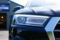 USED 2018 18 AUDI Q5 2.0 TDI Sport SUV 5dr Diesel S Tronic quattro Euro 6 (s/s) (190 ps) MYTHOS BLACK METALLIC PAINTWORK + REVERSE CAMERA + HEATED SEATS + NAV