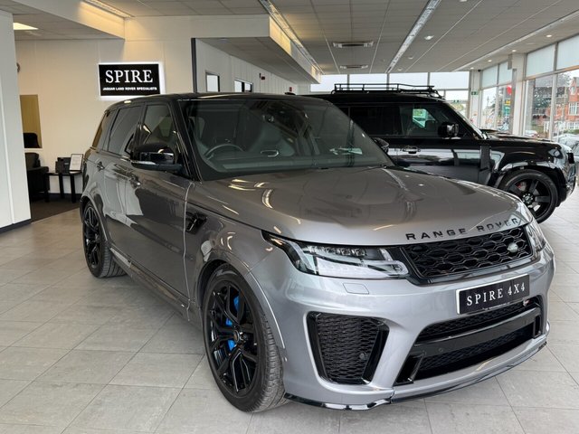 2021 71 Land Rover Range Rover Sport 5.0 P575 V8 GPF SVR SUV 5dr Petrol Auto 4WD Euro 6 (s/s) (575 ps)