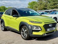 USED 2018 18 HYUNDAI KONA 1.0 T-GDi Blue Drive Premium SUV 5dr Petrol Manual Euro 6 (s/s) (120 ps) **Stunning Example - 50 MPG** 