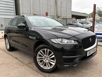 USED 2017 17 JAGUAR F-PACE 2.0 D180 Portfolio Auto AWD Euro 6 (s/s) 5dr PAN ROOF REAR CAM H WHEEL ETC