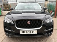USED 2017 17 JAGUAR F-PACE 2.0 D180 Portfolio Auto AWD Euro 6 (s/s) 5dr PAN ROOF REAR CAM H WHEEL ETC