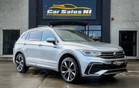 USED 2024 24 VOLKSWAGEN TIGUAN ALLSPACE 2.0 TDI R-Line SUV 5dr Diesel DSG Euro 6 (s/s) (150 ps) 7 SEATER + REVERSE CAMERA +VIRTUAL COCKPIT + HEATED STEERING