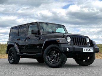 2015 JEEP WRANGLER 2.8 CRD Black Edition II Auto 4WD Euro 5 4dr &pound;21990.00