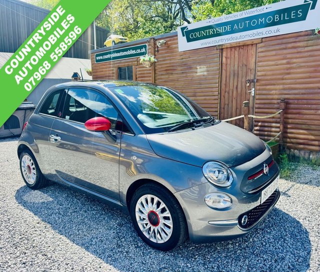 View our Fiat 500 1.0 MHEV RED Hatchback 3dr Petrol Manual Euro 6 (s/s) (70 bhp)