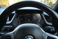 USED 2019 69 BMW 1 SERIES 1.5 118i M Sport Hatchback 5dr Petrol DCT Euro 6 (s/s) (140 ps) ALPINE WHITE PAINTWORK + RED LEATHER + HEATED SEATS