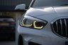 USED 2019 69 BMW 1 SERIES 1.5 118i M Sport Hatchback 5dr Petrol DCT Euro 6 (s/s) (140 ps) ALPINE WHITE PAINTWORK + RED LEATHER + HEATED SEATS