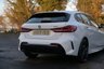 USED 2019 69 BMW 1 SERIES 1.5 118i M Sport Hatchback 5dr Petrol DCT Euro 6 (s/s) (140 ps) ALPINE WHITE PAINTWORK + RED LEATHER + HEATED SEATS