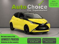 USED 2017 17 TOYOTA AYGO 1.0 VVT-i x-cite 3 Yellow Bi-Tone Hatchback 5dr Petrol Manual Euro 6 (68 ps) in Blackburn Finance Available 12 to 84 Months