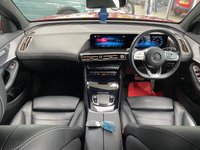 USED 2021 71 MERCEDES-BENZ EQC EQC 400 80kWh AMG Line SUV 5dr Electric Auto 4MATIC (408 ps) HYACINTH RED METALLIC / BLACK LEATHER TRIM / DUAL ZONE CLIMATE / HEATED ELECTRIC FRONT SEATS / ELECTRIC WINDOWS / POWERFOLD MIRRORS / CRUISE CONTROL / SPEED LIMITER / DRIVE MODE CONTROL / FRONT AND REAR SENSORS / REAR CAMERA / PARK ASSIST / SATNAV / DAB TUNER / BLUETOOTH / SMARTPHONE LINK / TOUCHSCREEN MEDIA / PRIVACY GLASS / 20" ALLOYS / TYPE 2 AND 3 PIN CHARGE CABLES / MERCEDES SERVICE HISTORY