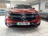 USED 2021 71 MERCEDES-BENZ EQC EQC 400 80kWh AMG Line SUV 5dr Electric Auto 4MATIC (408 ps) HYACINTH RED METALLIC / BLACK LEATHER TRIM / DUAL ZONE CLIMATE / HEATED ELECTRIC FRONT SEATS / ELECTRIC WINDOWS / POWERFOLD MIRRORS / CRUISE CONTROL / SPEED LIMITER / DRIVE MODE CONTROL / FRONT AND REAR SENSORS / REAR CAMERA / PARK ASSIST / SATNAV / DAB TUNER / BLUETOOTH / SMARTPHONE LINK / TOUCHSCREEN MEDIA / PRIVACY GLASS / 20" ALLOYS / TYPE 2 AND 3 PIN CHARGE CABLES / MERCEDES SERVICE HISTORY