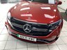 USED 2021 71 MERCEDES-BENZ EQC EQC 400 80kWh AMG Line SUV 5dr Electric Auto 4MATIC (408 ps) HYACINTH RED METALLIC / BLACK LEATHER TRIM / DUAL ZONE CLIMATE / HEATED ELECTRIC FRONT SEATS / ELECTRIC WINDOWS / POWERFOLD MIRRORS / CRUISE CONTROL / SPEED LIMITER / DRIVE MODE CONTROL / FRONT AND REAR SENSORS / REAR CAMERA / PARK ASSIST / SATNAV / DAB TUNER / BLUETOOTH / SMARTPHONE LINK / TOUCHSCREEN MEDIA / PRIVACY GLASS / 20" ALLOYS / TYPE 2 AND 3 PIN CHARGE CABLES / MERCEDES SERVICE HISTORY