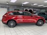 USED 2021 71 MERCEDES-BENZ EQC EQC 400 80kWh AMG Line SUV 5dr Electric Auto 4MATIC (408 ps) HYACINTH RED METALLIC / BLACK LEATHER TRIM / DUAL ZONE CLIMATE / HEATED ELECTRIC FRONT SEATS / ELECTRIC WINDOWS / POWERFOLD MIRRORS / CRUISE CONTROL / SPEED LIMITER / DRIVE MODE CONTROL / FRONT AND REAR SENSORS / REAR CAMERA / PARK ASSIST / SATNAV / DAB TUNER / BLUETOOTH / SMARTPHONE LINK / TOUCHSCREEN MEDIA / PRIVACY GLASS / 20" ALLOYS / TYPE 2 AND 3 PIN CHARGE CABLES / MERCEDES SERVICE HISTORY